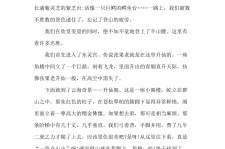阿坝旅游感想(张家界旅游感想)