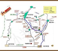 阿坝旅行路线(全国旅行路线)