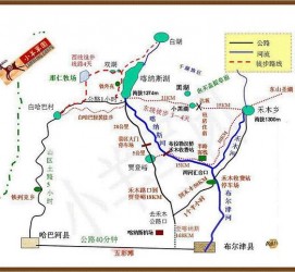 阿坝旅行路线(全国旅行路线)