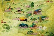 阿坝景点地图(长沙景点地图)
