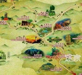 阿坝景点地图(长沙景点地图)